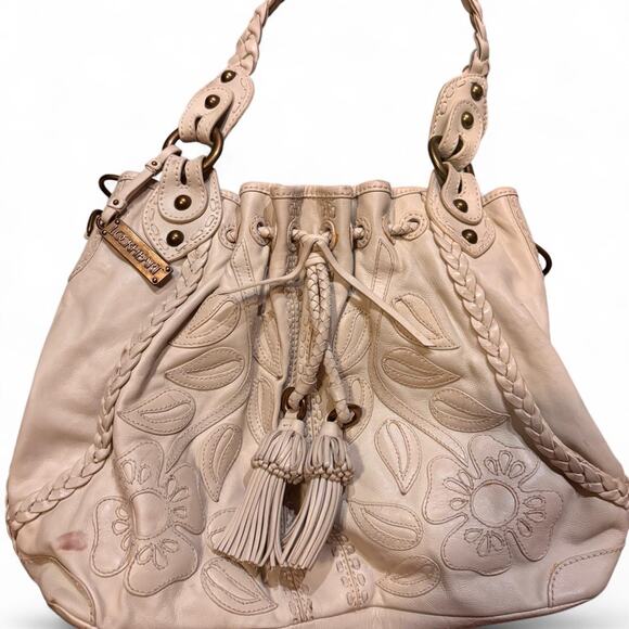 Lockhart bucket bag cream leather - Picture 1 of 8